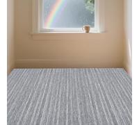 FEIJDON Moqueta de Fieltro Punzonado 400 x 860 cm Barata Aislante y Protectora Resistentes Moqueta Robusta y Resistente a La Intemperie para El Suelo, Alfombras de Salon, Gris Claro