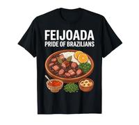 Feijoada Orgullo de Brasileños Amante de la Comida Camiseta