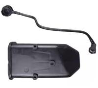 FEILIDAPARTS Tanque de filtro de recipiente de carbón de vacío 1K0201801D Compatible con VW Golf MK5 Audi A3 MK2 8P