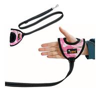 feiling ondoing Camuflaje Correa Perros Cuerda Ajustable Guante 1.4 m Mano Libre Cuerda de Mascotas adiestramiento Reflectante Banda Cuerda para Sportiv para pequeñas y Grandes y Medianas Perros