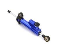FEILIVCI Piezas de Repuesto Fibra De Carbono Universal Amortiguador De Dirección para Motocicleta Control De Seguridad para Kawasaki Z750 Z800 Z900 Z1000 ER6N ZX-6R Piezas modificación(Blue Black)