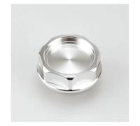FEILIVCI Piezas de Repuesto para Civic para Ciudad para Acorde para CR-V para XR-V para Vezel Tapa De Aceite Motor Coche Radiador Aluminio Tapa Depósito De Combustible Piezas modificación(Silver)