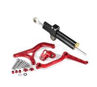 FEILIVCI Piezas de Repuesto para Ducati para Multistrada V4 RS Pikes Peak para MULTISTRADA V4 S 2021-2024 Estabilizador Soporte Amortiguador Dirección Motocicleta Piezas modificación(Set 2)