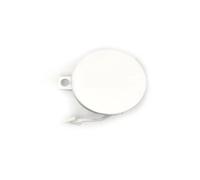 FEILIVCI Piezas de Repuesto para Porsche para Panamera 970 3.0L 3.6L 4.8L Hatchback 2010 2011 2012 2013 Tapa Ojo Remolque Trasera 97050580300 Piezas modificación(White)