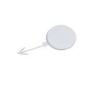 FEILIVCI Piezas de Repuesto para Seat para Ibiza 2018 2019 2020 2021 2022 Parachoques Delantero Tapa Gancho Ojo Remolque 6F0807241 Piezas modificación(White Unpainted)