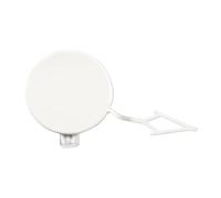 FEILIVCI Piezas de Repuesto para VW para Passat B8 2015 2016 2017 2018 2019 Parachoques Trasero Tapa Gancho Remolque Ojo Remolque 3G5807441 Piezas modificación(White Passenger Side)