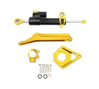 FEILIVCI Piezas de Repuesto para Y&amaha YZF R6 YZF600 2003 2004 2005 Amortiguador Dirección Aluminio CNC para Motocicleta Soporte Montaje del Estabilizador Ajustable Piezas modificación(Set 1)
