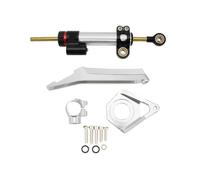 FEILIVCI Piezas de Repuesto para Y&amaha YZF R6 YZF600 2003 2004 2005 Amortiguador Dirección Aluminio CNC para Motocicleta Soporte Montaje del Estabilizador Ajustable Piezas modificación(Set 15)