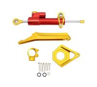 FEILIVCI Piezas de Repuesto para Y&amaha YZF R6 YZF600 2003 2004 2005 Amortiguador Dirección Aluminio CNC para Motocicleta Soporte Montaje del Estabilizador Ajustable Piezas modificación(Set 11)