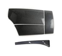 FEILIVCI Piezas Repuesto para B&MW Serie 5 E60 E61 2004-2010 Cubierta La Caja del Apoyabrazos La Consola Central Fibra Carbono Moldura La Tira Lateral La Consola Central Apoyabrazos(B)