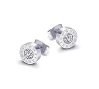 Feilok Mujer Hombre Pendientes acero inoxidable
