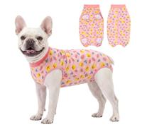 FEimaX Traje de Recuperación para Perros Hembras Machos, Body Postoperatorio Perro Chaleco de Recuperación Después de la Cirugía Protector de Heridas Abdominales para Perros Medianos y Grandes