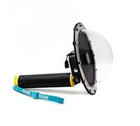 FEIMUOSI para GoPro Dome Port Hero 4 Hero 3 3+, Carcasa subacuática con Pistola de gatillo y Agarre Flotante Fotografía Funda Impermeable Funda Impermeable para GoPro Accesorio
