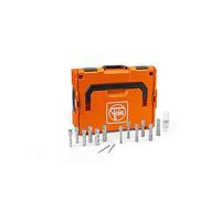 Fein 33901680390 NOVA 50 - Broca hueca (acero HSS 64 HRC, incluye pasador de centrador, pasta de corte, maletín de herramientas)