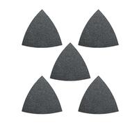 FEIN 50 Hojas de lija granulación 150, Longitud de canto 80 mm, Unid./Paq. 5 unid., Universal, Se pueden usar prácticamente en todos los materiales. Sin perforar, fijación rápida por Strap.