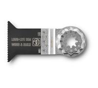 Fein E-Cut Long Life 50x50 mm Starlock SL, bimetal dentado para madera, cartón-yeso y plástico