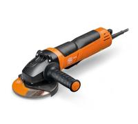 FEIN Amoladora angular compacta CG 15-125 BLP sin escobillas Ø125 mm,1500 W | Velocidad en vacío 3 800 - 9 000 1/min para trabajos efectivos de desbaste, corte y desbarbado. Interruptor de hombre muerto