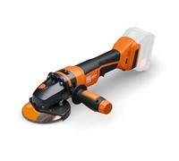 Fein Amoladora angular con batería CCG 18-115-10 PD-SEC AS (disco abrasivo de 115 mm de diámetro, concepto de manejo seguro, interruptor de hombre muerto, operación a dos manos, trabajo seguro)