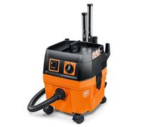 FEIN Aspiradora en seco/mojado Dustex 25 L con set de accesorios, para conectar herramientas eléctricas, cable de red 7.5 m, Potencia máxima de entrada 1380 W- clase de polvo L