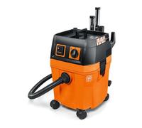 FEIN Aspiradora en seco/mojado Dustex 35 L con set de accesorios, para conectar herramientas eléctricas, cable de red 7.5 m, Potencia máxima de entrada 1380 W- clase de polvo L