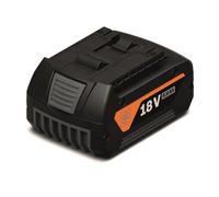 Fein Batería de iones de litio con indicador del nivel de carga GBA 18V / 4.0Ah, Compatible con todos los equipos a batería de 18 V, alojamiento para la batería AMPShare o Bosch Professional de 18 V.