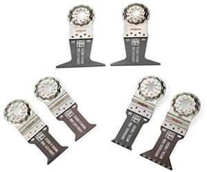 Fein best of e-cut starlock wood & metal, 6 hojas de sierra de recambi