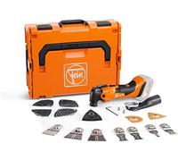 Fein MultiMaster AMM 500 Plus Top AS herramienta multifunción sin cable (18 V, herramienta multifunción sin batería, StarlockPlus, AMPShare, con juego de accesorios para cortar/afilar madera y metal, multiherramienta, en L-Boxx) 71293863000