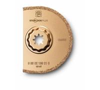 FEIN Disco de metal duro Ø 75 mm, Alojamiento SL, Segmentado, ancho de corte 2,2 mm, Para eliminar juntas de baldosas dañadas, el fresado de ranuras en revoque, y materiales de construcción parecidos