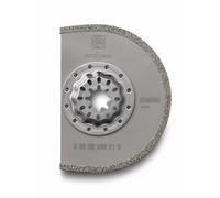 FEIN Disco recubrimiento diamante Ø 75 mm, Alojamiento SL, Segmentado. Ancho de corte aprox. 2,2 mm. Excelente duración. También adecuado para juntas muy duras de epoxi o cemento