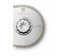 FEIN Disco segmentado diamantado, Ø90 mm, Ancho de corte aprox. 1,2 mm, Alojamiento SLP, dentado abierto para cortar fibra de carbono y fibra de vidrio, extrafino, ideal para esquinas y cantos