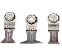Fein Hojas E-Cut Combo Starlock Wood & Metal Alojamiento SL - Set de 3 hojas (madera y metal)