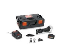 FEIN Herramienta oscilante MULTIMASTER AMM 700 MAX BLACK EDITION de 4 Ah | Nuestra mejor MultiTool con 18 accesorios y batería 4Ah. Perfectamente organizada gracias a la BLACK EDITION.