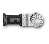 FEIN hoja de sierra E-Cut C HCS estándar Curved, Set 1 hoja, Ancho 35 mm, Longitud 50 mm, Attacco Starlock, Dentado trabado, Geometría de corte curvada