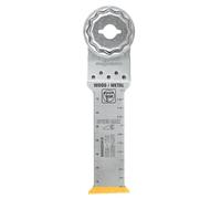 FEIN Hoja de sierra E-Cut Long-Life bimetálica con una larga vida útil, hoja de sierra para cortes profundos,3 Unid., Ancho 32 mm, Longitud 90 mm, Alojamiento StarlockMax, con revestimiento de titanio
