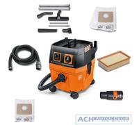 Fein Húmedo y Seco Dustex 25 L + Set de Limpieza + 6x Bolsa Filtro