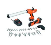 FEIN Kit de cristal para coche TOP AKP 18-600 AS (prensa de cartuchos de batería + batería MultiMaster) nº 71902560000