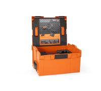 FEIN Maleta de transporte L-BOXX 238 con el relleno apropiado para el set de mordazas FEIN VersaMAG, Las L-BOXX pueden, además, unirse y apilarse fácilmente. Inserto para piezas pequeñas
