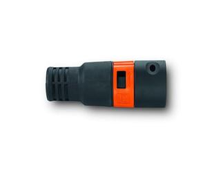 FEIN Manguito para herramienta antiestático n regulación de la fuerza de aspiración para aspiradora FEIN Dustex, para tubo flexible de Ø 35 mm, conexión de herramienta eléctrica de Ø 27 mm.