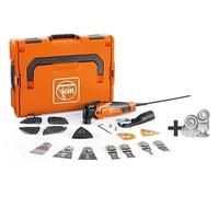Fein MultiMaster 500 Plus Edition M (herramienta multifuncional para remoción/renovación, multiherramienta para aserrar madera y metal, para lijar, separar azulejos) 72296774000