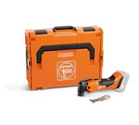 Fein Multimaster a batería AMM 500 Plus AS, MultiTool con hoja de sierra bimetálica para madera, metal y plásticos. Compatible con baterías AMPShare/BOSCH 18V,sin cargador y baterías