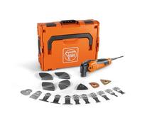 FEIN Multimaster MM 500 SELECTION, rápida velocidad de corte con 55 accesorios, Motor FEIN 350 W, Sistema antivibración, Portaherramientas StarlockPlus, Cambio de herramienta rápido QuickIN