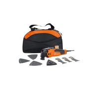 Fein MultiMaster MM 500 Start - Kit oscilante | Para construcción y renovación de interiores, 350 W, montaje Starlock Max, sistema QuickIn, vibración inferior, 72295264090