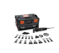 FEIN Multimaster MM 700 Max BLACK EDITION, La MultiTool con más de 30 accesorios para serrar en madera y metal, lijar, Motor FEIN 450 W, Sistema antivibración, Portaherramientas StarlockMax