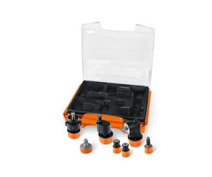 FEIN Set de accesorios QuickIN Metal,-BOXX72, para todas las atornilladoras a batería FEIN con alojamiento QuickIN, El relleno de la maleta ofrece además espacio para otros accesorios QuickIN.