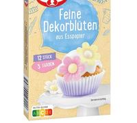 Feine Dekorblüten - Fleurs décoratives fines - Pour délicieux gâteaux, pains et dessert maison pour des recettes gourmandes - Compatible avec oetker - 12 g