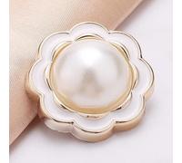 FEINIAO Botones de vástago de plástico Perlado para Mujer, Abrigo Cortavientos, suéter, Ropa, Vestido, Accesorios de Costura de Ropa DIY, 18/21/25mm