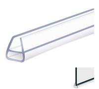 FEINIAO Junta para Mampara de Ducha, Tiras de Gomas Sellados de Baño (Entre 6 a 12 mm) para Mampara de Baño o de Ducha o Puerta de Cristal (6 mm, u tipo 100cm)