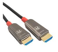 FeinTech 8K HDMI - Cable de fibra óptica (5 m, 4 K, 120 Hz, 1440 p, 144 Hz, para juegos HDMI 2.1, PS5, Xbox PC, TV, 48 Gbps, compatible con eARC, CEC, VRR, HDR, Dolby Atmos, 3D, VMI90050)
