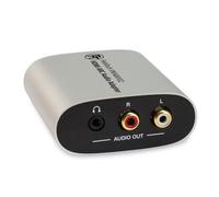 FeinTech Adaptador de audio y TV HDMI eARC VMA00102 para sistema estéreo de auriculares con control de volumen