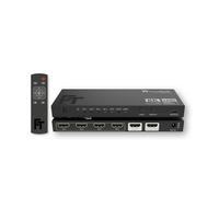 FeinTech AX340 Extractor de audio HDMI 2.1 4 entradas y 1 salida para barra de sonido eARC | TV eARC
